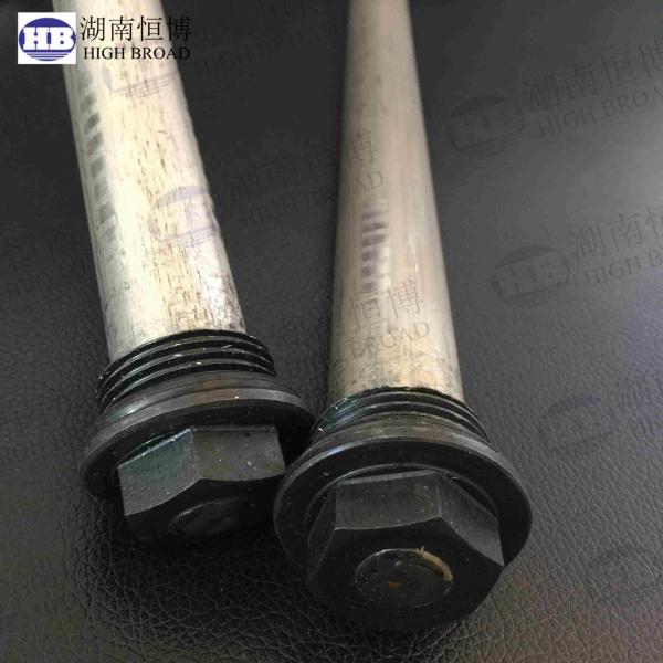 Buy cheap Commercial Grade Extruded Magnesium Anode Rod For Hot Water Heater Steel Tanks from wholesalers