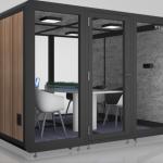 Movable Light Luxury Soundproof Room for Meeting Recordings and Private Living
