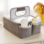 Essentials Storage Washable Diaper Caddy Basket