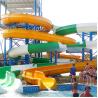 Buy cheap Commercial Fibreglass Tube Water Slide With 0.85m Inner Width from wholesalers