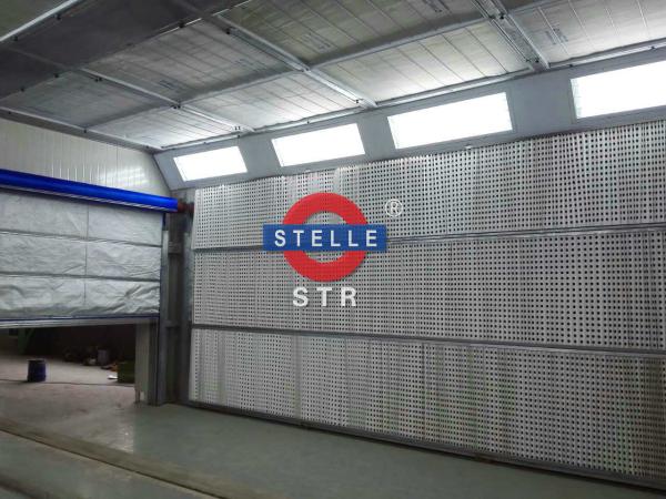 Buy cheap Automotive Paint Booths Electrostatic Side Lightings With 2×18 W LED Lamps from wholesalers