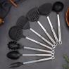 Buy cheap Kitchen tools utensils set with Nylon head Stainless steel handle fork ladle sollted turner Pasta Server from wholesalers
