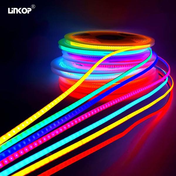 Buy cheap Dimmable COB LED Light Strip 480LEDs/M 12V/24V 5 Meters For Interior Decor from wholesalers