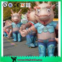 Buy cheap 2m Inflatable Dragon Cartoon Walking Dragon Costume For Promotion product