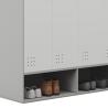 Buy cheap Furniture White Color Storage Cabinet Dormitory Cabinet For Bunk Bed Support customization from wholesalers