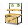 Buy cheap Yellow Color Fruit And Vegetables Display Units Racks For Grocery Shop from wholesalers
