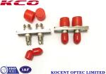 Hybrid Chanel Fiber Optic Adapters , Fc Fiber Connector Accurate External Size