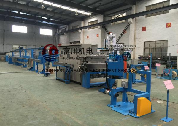 Buy cheap Plastic Insulating Wire Extruder Machine With Screw Dia 60mm 600 m / min from wholesalers
