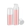 Buy cheap 30ml 50ml Pump PET Packaging Cosmetic Replaceable Refillable PET Double Wall Face Cream Bottle from wholesalers