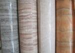 Heating Resistant High Gloss PVC Film For Doors Marble Effect