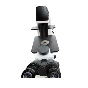 Buy cheap 100 - 400X Biological LED Microscope Optical System Inverted Trinocular from wholesalers