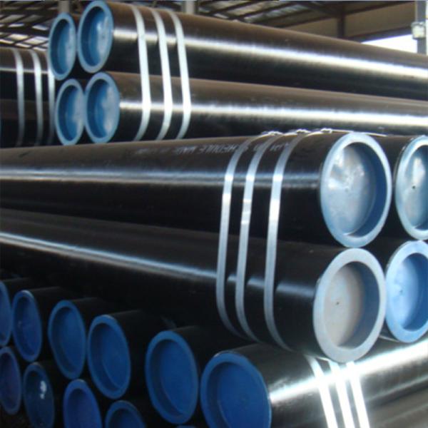 Buy cheap ASTM A53 GR B Steel Oil Pipe , S235JR Erw Black Pipe from wholesalers