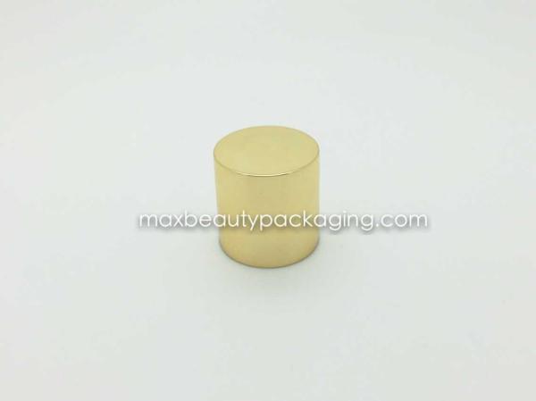 Buy cheap N2024 classic round shiny gold nail polish cap nail polish packaging double cap flat brush uv coating color available from wholesalers