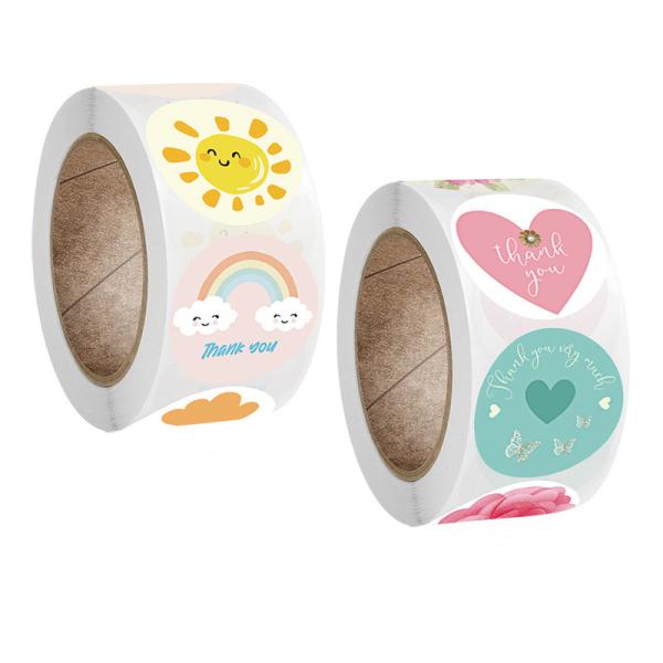 Buy cheap Sealing Stuff Decoration Flower Post Handmade Sticker Labels For Gift Bags from wholesalers