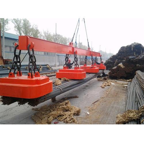 Buy cheap Steel Bars Electric Lifting Magnets Red Color Strong Attraction Force from wholesalers