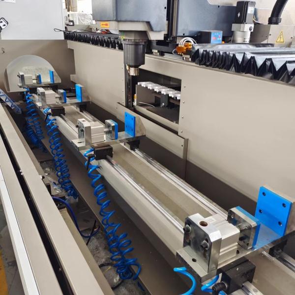 Buy cheap CNC Three-Axis Machining Center For Aluminum Profile working area is 7000mm for legnth from wholesalers