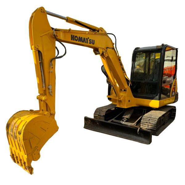 Buy cheap 5 Ton Used Komatsu Excavator PC56 Fuel-saving Systems Working Systems Original Color from wholesalers