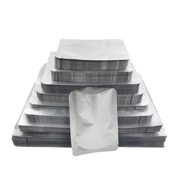 Buy cheap Heat Sealing Aluminum Foil Bags Reusable Mylar Storage Bags With Label Stickers from wholesalers