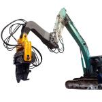 Hydraulic Excavator Mounted Vibro Hammer Vibratory Sheet Pile Driver