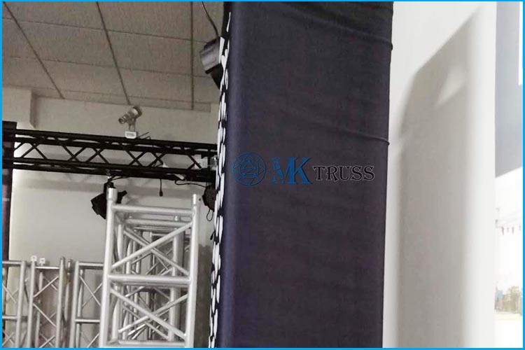 White Aluminum Truss Cover Sock Sleeve for Performance in 1M/2M/3M/Customized Length