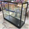 Buy cheap 900mm High Corner Glass Display Showcase Titanium Alloy With 2Pcs LED Light from wholesalers
