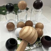 Buy cheap Natural Solid Wood Ball type Perfume Bottle Cap product