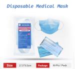 Breathable Non Woven Fabric Face Mask Smooth Inner Lining Ears Wearing