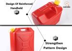 ABS Plastics Auto Fuel Tanks Jerry Can Antistatic Engineering Grade 5L 10L 20L