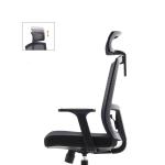Conference Fabric Swivel Desk Chair Polyurethane Height Adjustable Office Chair
