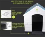 Hot Selling Plastic Dog House Pet House, Easy Assembly Plastic Dog House/