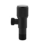 Chrome Plated Quarter Turn Angle Stop Valve Corrosion Resistant
