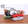 Buy cheap Cartoon Pokemon Balls Canvas Pencil Case Pouch Portable Waterproof Pencil Wrap Case from wholesalers
