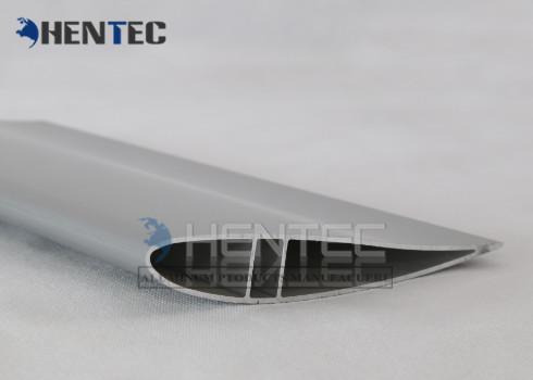 Buy cheap Silver Anodized Ceiling Fan Blades Aluminium Extruded Profiles With Cutting / Drilling from wholesalers