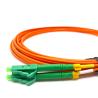 Buy cheap 0.3dB Lc Lc Duplex 50 125 Multimode Fiber Patch Cable from wholesalers