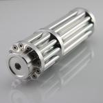 Buy cheap 445nm 1500mw Gatlight gun shape blue laser pointer flashlight from wholesalers