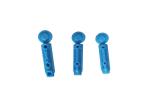 For Pricking Blood 28G Blue Disposable Stainless Steel Twist Lancets
