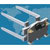 Buy cheap 2ton Forklift Clamp Attachments Manufacturers Turnaload 50x150x1220mm from wholesalers