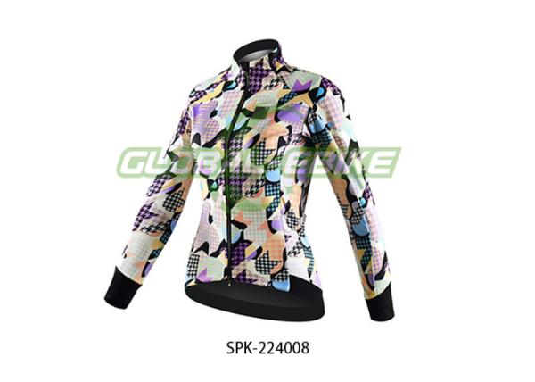 Buy cheap Autumn Winter Cycling Jersey Jacket For Custom Team Texture Composite Fabric from wholesalers