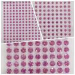 GRA Certificate Pink Color 3mm To 12mm Moissanite Diamond VVS1 Round Brilliant