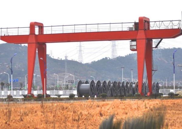 Buy cheap Anti Corrosion Double Girder 30M 70 Ton Overhead Gantry Crane from wholesalers