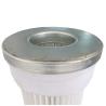 Buy cheap Steel Top Loader Pleated Filter Bags With Galvanized Steel Bottom End Cap from wholesalers
