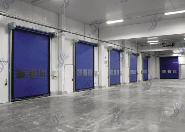 Buy cheap Anti Collision Industrial High Speed Door Flexible Pvc Roll Up Doors from wholesalers