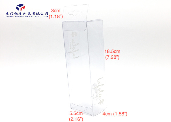 Multifunctional Custom Clear Plastic Boxes Reusable Clear PVC Packaging Boxes