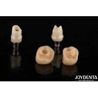 Buy cheap Silver Color Dental Zirconia Abutments For Implants Customizable Diameter product