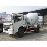 Buy cheap Professional Small Concrete Mixer Truck Self Loading HOWO 4*2 3 CBM White Color from wholesalers