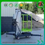 Buy cheap Vertical Aluminum Mast Lift Table Hydraulic Single Man Electric Lift from wholesalers