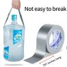 Buy cheap PE Silver Black Adhesive Cloth Duct Tape Indoor Outdoor 20m Length 270um Thickness from wholesalers
