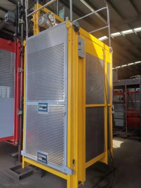 SC150 Vertical Electric Passenger With Rated Load 1.5 Ton Rated Lifting Speed