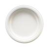 Buy cheap 6 Inch Compostable Dessert Plates Disposable Bagasse Round Paper Plate from wholesalers