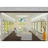 Buy cheap Modern Buff Jewellery Showroom Display Cases With Custom Size Color Logo from wholesalers